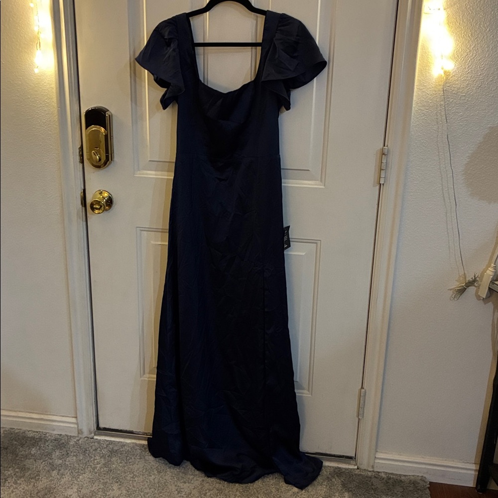 Lulu's Midnight Blue Dress
